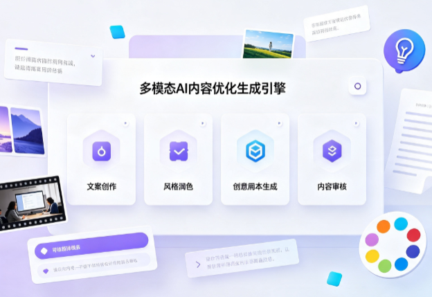 单县AI智能内容优化创新 多模态生成技术丰富数字内容创作生态