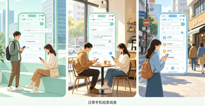 单县普通人日常手机使用场景拆解：GEO 与 AI 优化如何改变信息检索体验